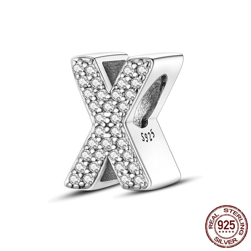 Alphabet Beads 925 Sterling Silver LOVE Letter Charm - BestShop