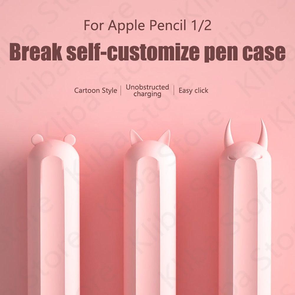 Apple Pencil Cartoon Protective Cases - BestShop