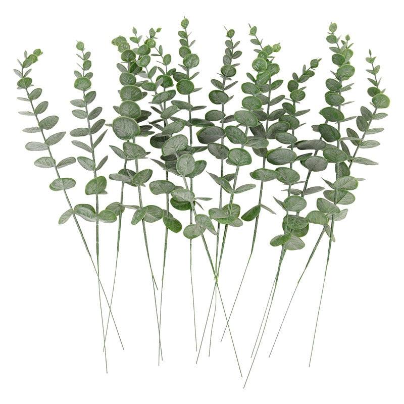 Artificial Eucalyptus Leaves Fake Plant - BestShop