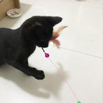 Load image into Gallery viewer, Artificial Feather Colorful Cat Teaser - BestShop
