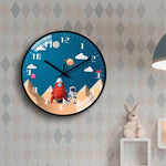 Load image into Gallery viewer, Astronaut Exploration Wall Clock Children Bedroom - BestShop
