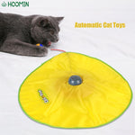 Load image into Gallery viewer, Automatic 4 Speeds Moving Feather Interactive Cat Toy - BestShop
