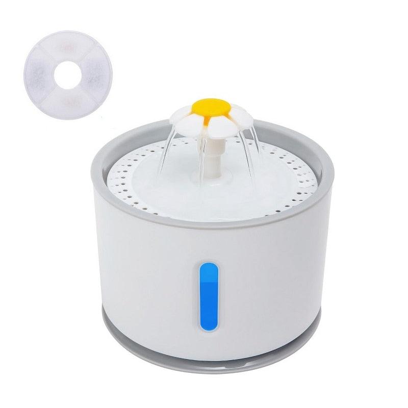 Automatic Pet Cat Water Fountain with LED Lighting - BestShop