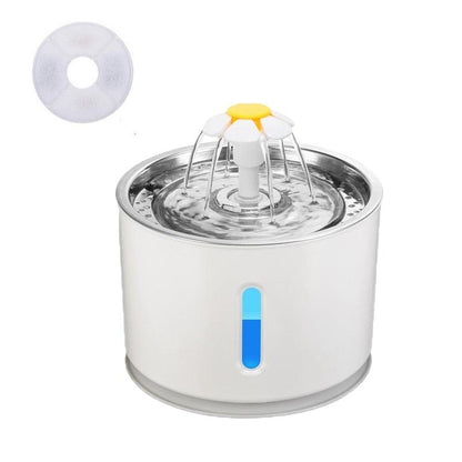 Automatic Pet Cat Water Fountain with LED Lighting - BestShop