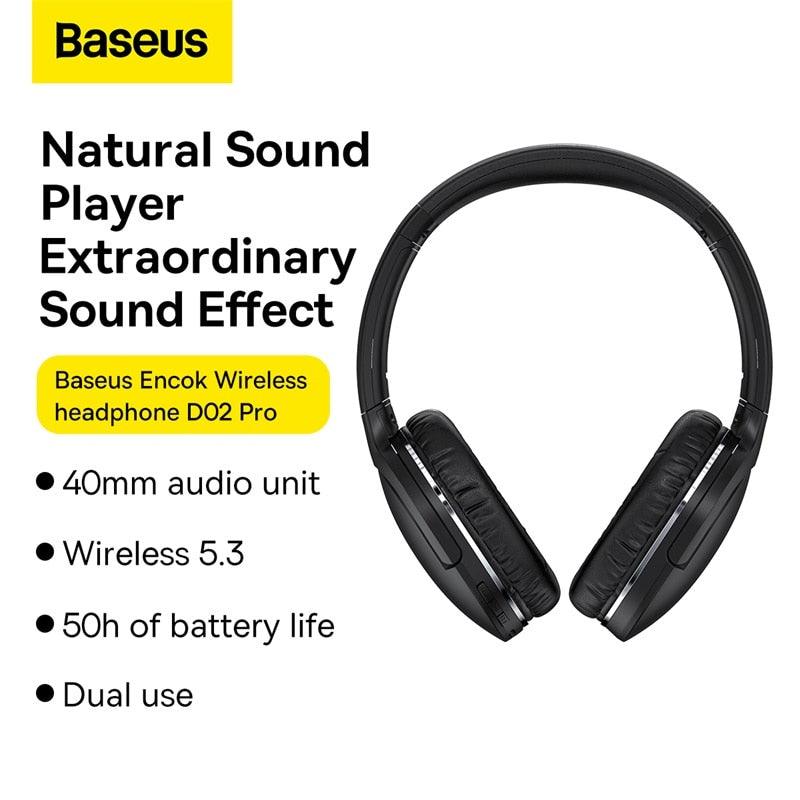 Baseus D02 Pro Wireless Sport Bluetooth Headphones - BestShop