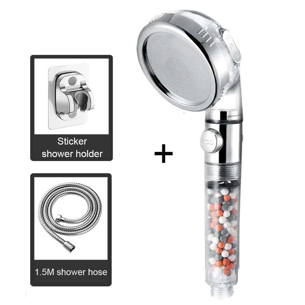 Bathroom 3 Modes High Pressure Shower Head - BestShop