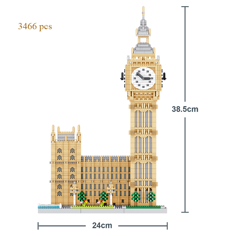 Big Ben Micro Block Architecture Set - BestShop