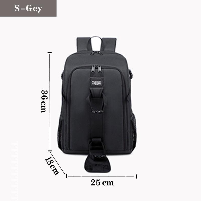 Big Capacity Photography Camera Waterproof Shoulder Backpack - BestShop