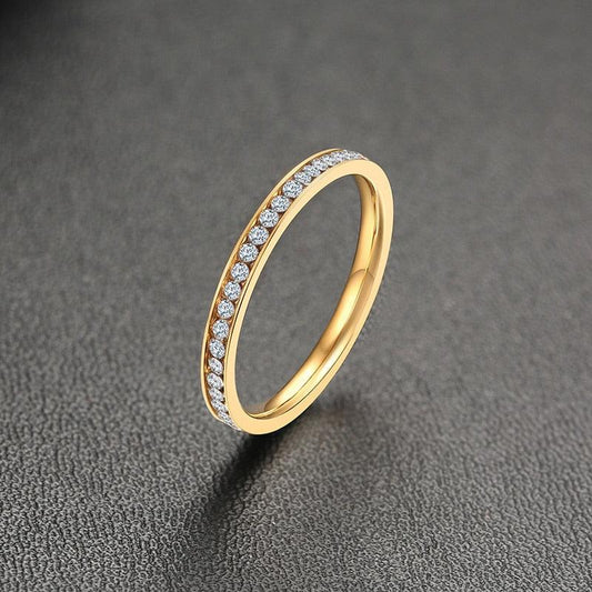 Bling CZ Stones Ring - BestShop