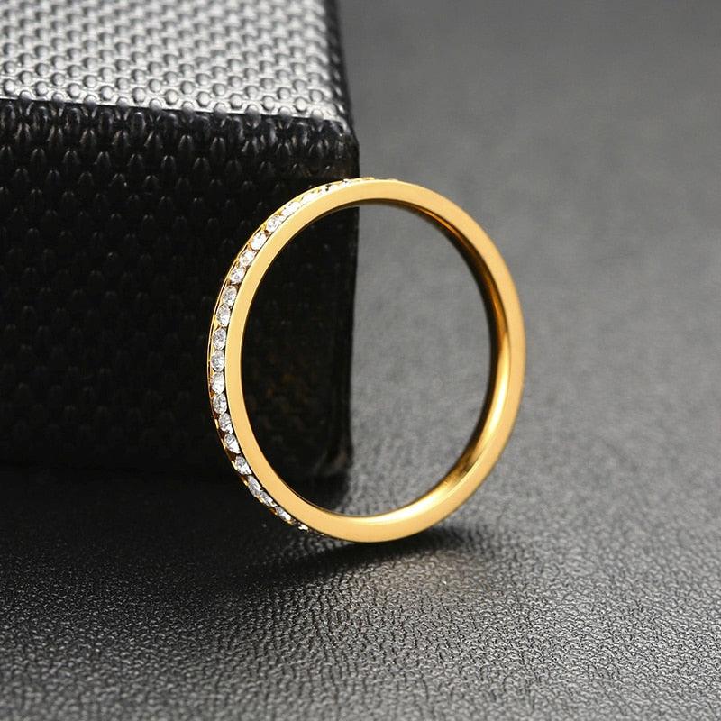 Bling CZ Stones Ring - BestShop