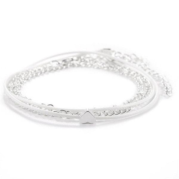 Bohemian Silver Color Anklet Bracelet - BestShop