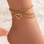 Load image into Gallery viewer, Boho Gold Silver Chain Anklet - BestShop