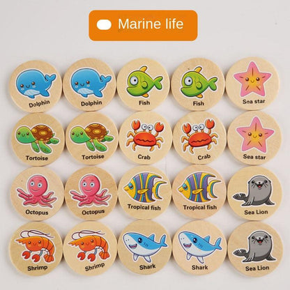 Cartoon Animal Memory Chess Thinking Training Toys - BestShop