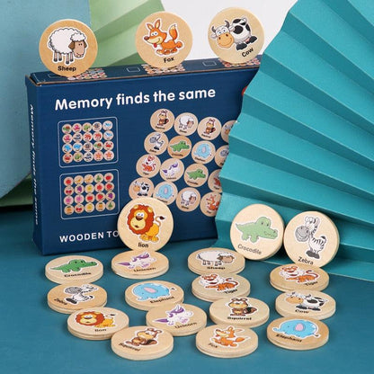 Cartoon Animal Memory Chess Thinking Training Toys - BestShop
