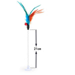 Load image into Gallery viewer, Cat Interactive Suction Feather Teaser - BestShop