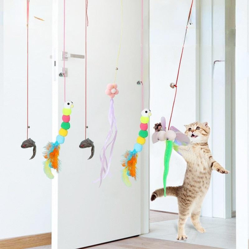 Cat Swing Hanging Door Toy - BestShop