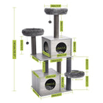 Load image into Gallery viewer, Cat Tree Multi-Level Cat Condo - BestShop