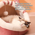 Load image into Gallery viewer, Cat Warm Basket Cozy Kitten Lounger bed - BestShop