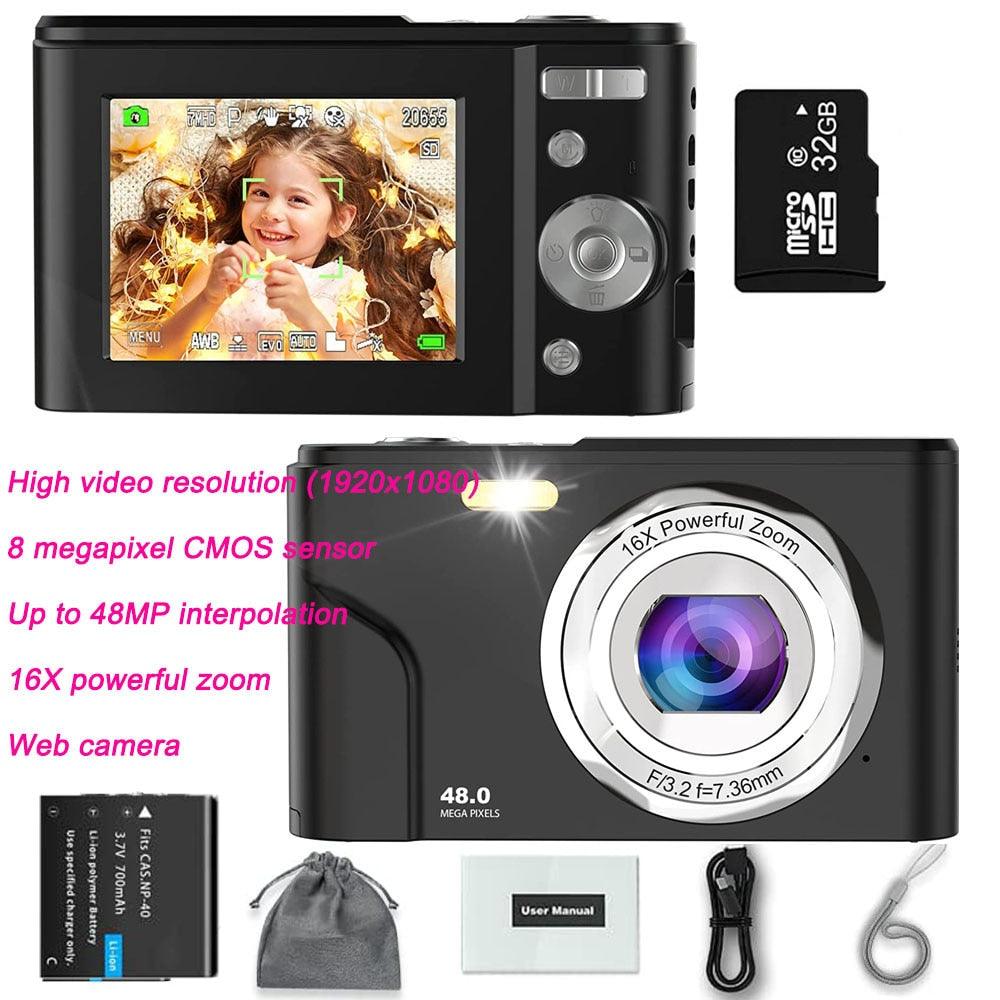 Children Digital 1080P 44MP Cameras - BestShop