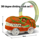 Load image into Gallery viewer, Climbing Dinosaur Track Toy Set - BestShop
