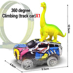 Load image into Gallery viewer, Climbing Dinosaur Track Toy Set - BestShop
