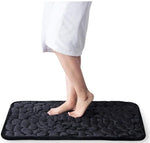 Load image into Gallery viewer, Cobblestone Embossed Bathroom Bath Mat - BestShop
