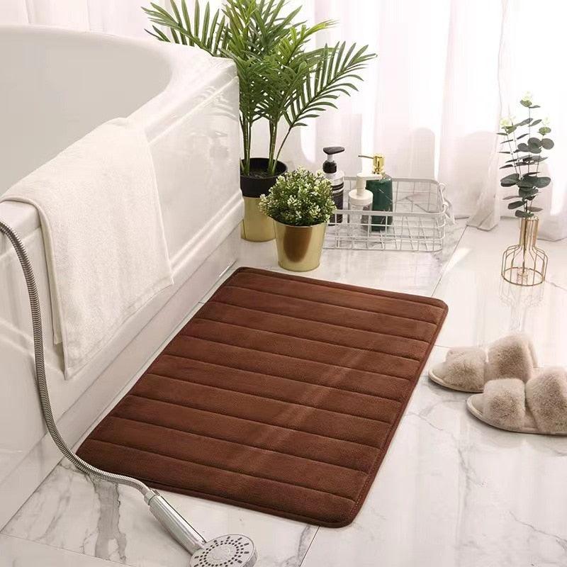 Cobblestone Embossed Bathroom Bath Mat - BestShop