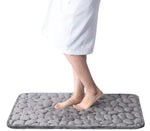 Load image into Gallery viewer, Cobblestone Embossed Bathroom Bath Mat - BestShop
