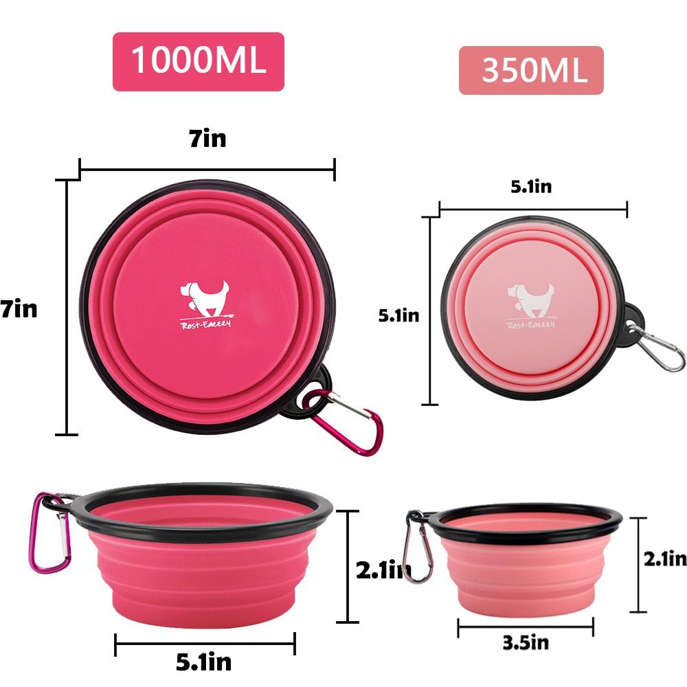 Collapsible Pet Bowls for Travel - BestShop