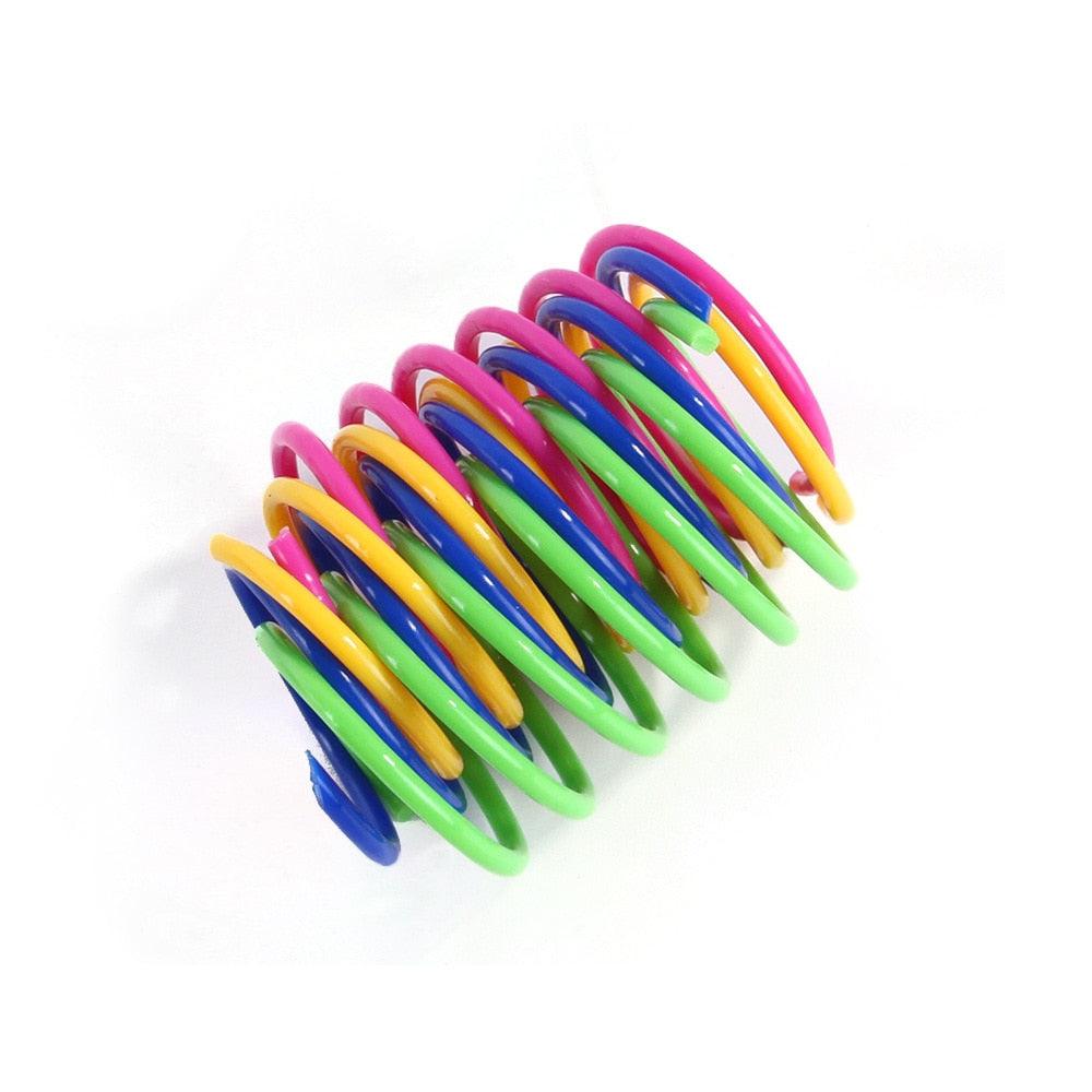 Colorful Springs Cat Toy - BestShop