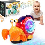 Load image into Gallery viewer, Crawling Snail Crab Toy with Musical Lights - BestShop