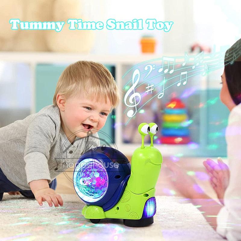 Crawling Snail Crab Toy with Musical Lights - BestShop