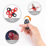 Load image into Gallery viewer, Creative Keychain Fidget Spinner - BestShop
