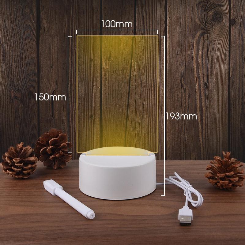 Creative Note Board LED Lights - BestShop