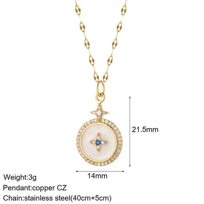 Cute Collars Long Stainless-Steel Necklace for Women - BestShop