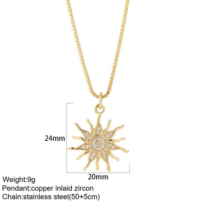Cute Collars Long Stainless-Steel Necklace for Women - BestShop