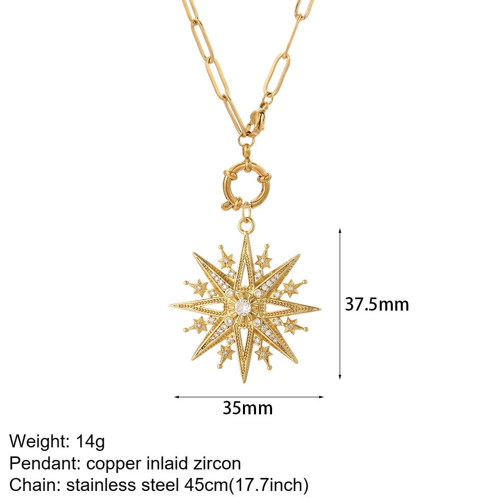 Cute Collars Long Stainless-Steel Necklace for Women - BestShop