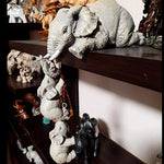 Load image into Gallery viewer, Cute Elephant Figurines Resin Crafts - BestShop
