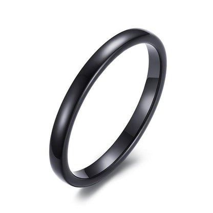 Cute Women's Gold-Color Rings Trendy 2 mm - BestShop