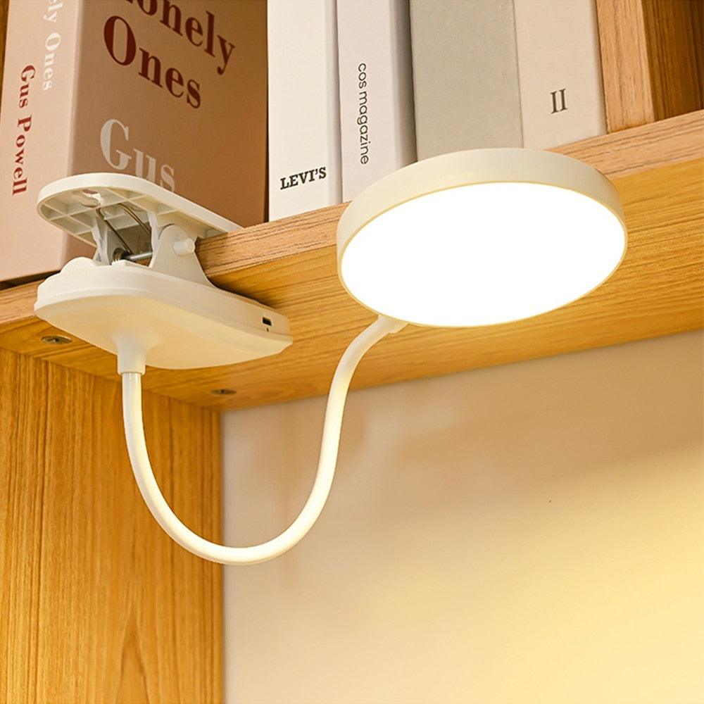 Desk Lamp USB Rechargeable Table Lamp With Clip - BestShop
