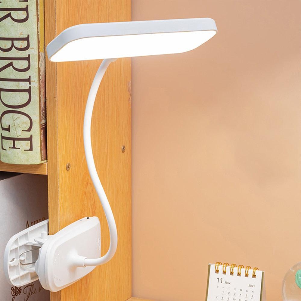 Desk Lamp USB Rechargeable Table Lamp With Clip - BestShop