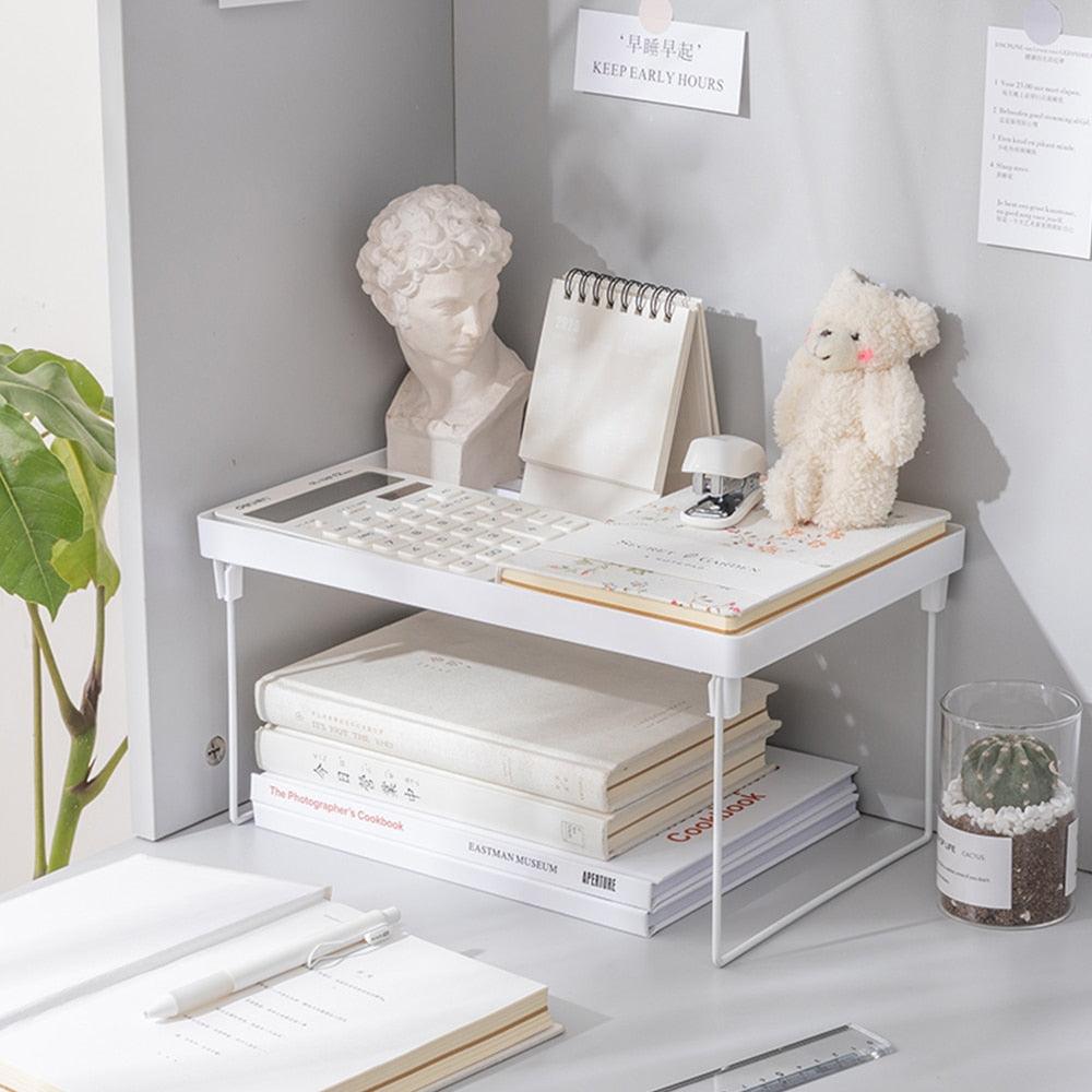 Desk Shelf Organizer Space-Saving - BestShop