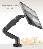 Load image into Gallery viewer, Desktop Gas Spring Monitor Holder Mount Arm Loading 2-9 Kgs - BestShop
