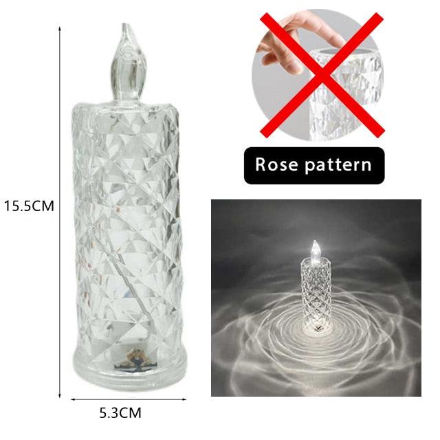 Diamond Rose Lamp - BestShop