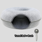 Load image into Gallery viewer, Donut Cat bed Tunnel Interactive Play Toy - BestShop
