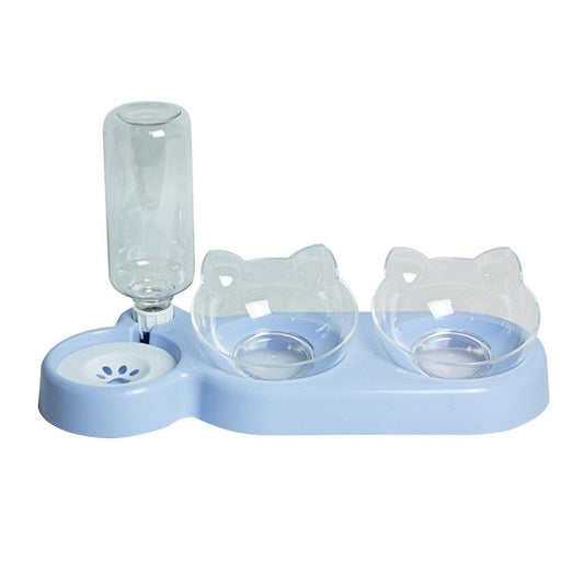 Double Elevated Bowls for Cats and Dogs - BestShop
