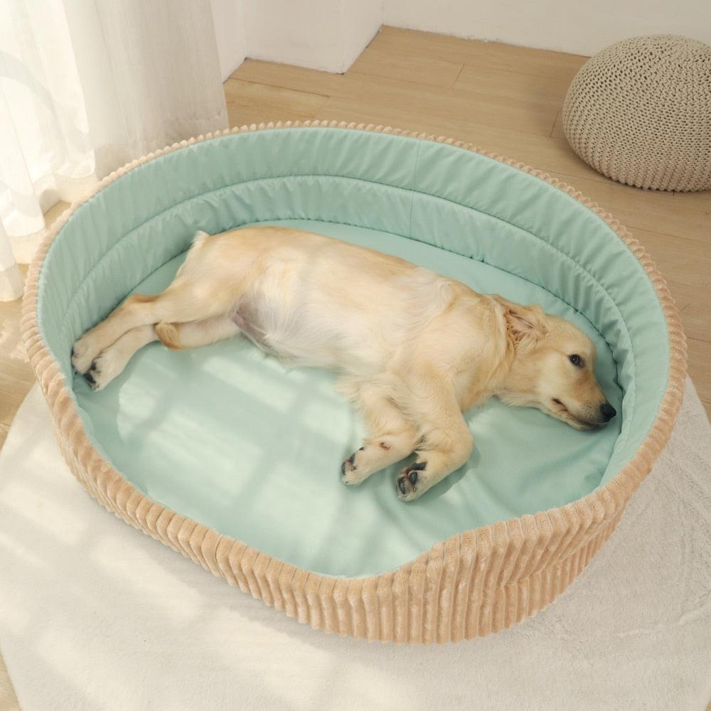 Double Sided Extra Large Soft Fleece Dog Bed House Sofa - BestShop