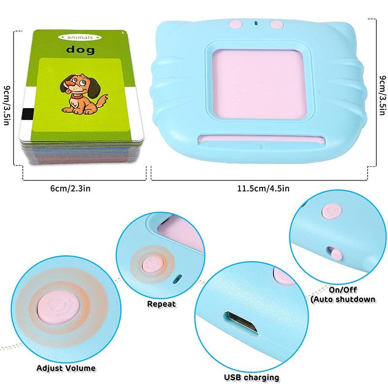 Education Toys Sight Words Games Talking Flash Cards - BestShop