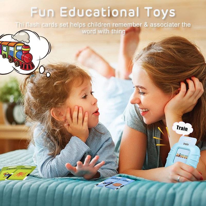 Education Toys Sight Words Games Talking Flash Cards - BestShop