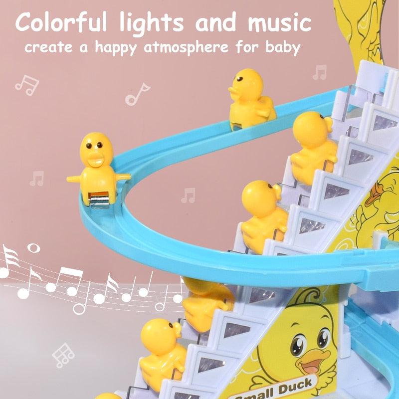 Electronic Duck Climbing Stairs - BestShop